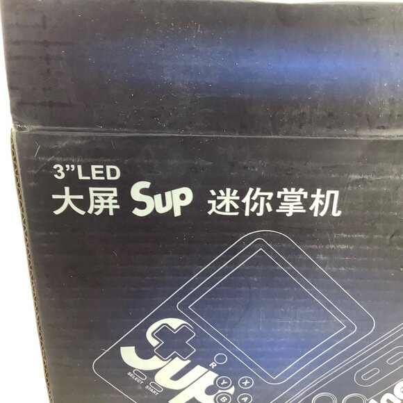 SUPCASE Mini Game Console 3”LED large Screen Sup Portable Black NEW NIB - Picture 5 of 5